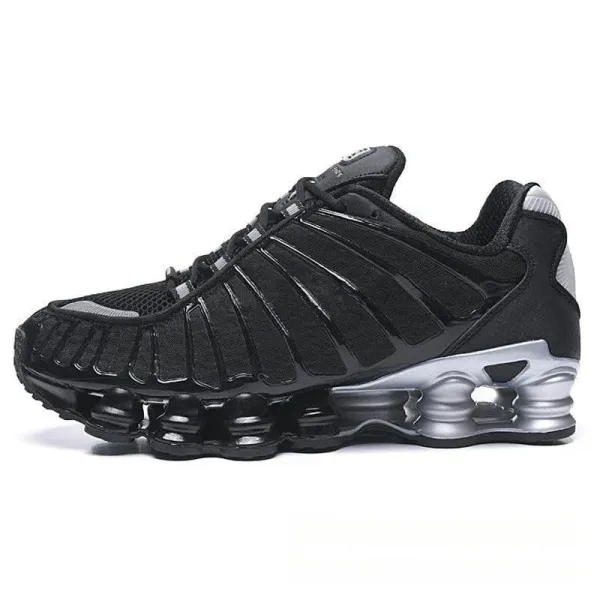 Shox TL Black Silver Sneakers - 1