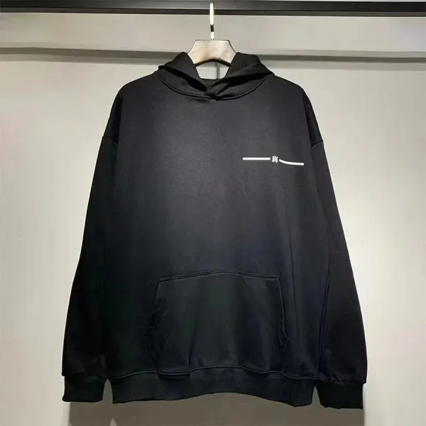 Off-White Minimalist Line Hoodie Black - 1