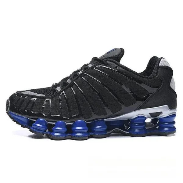 Shox TLX Black/Blue Running Shoes - 1