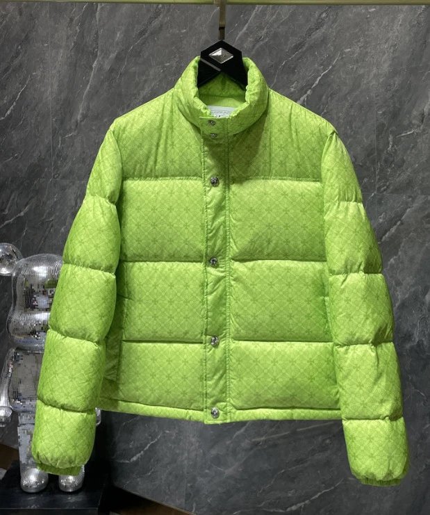 Dark Pattern Neon Green