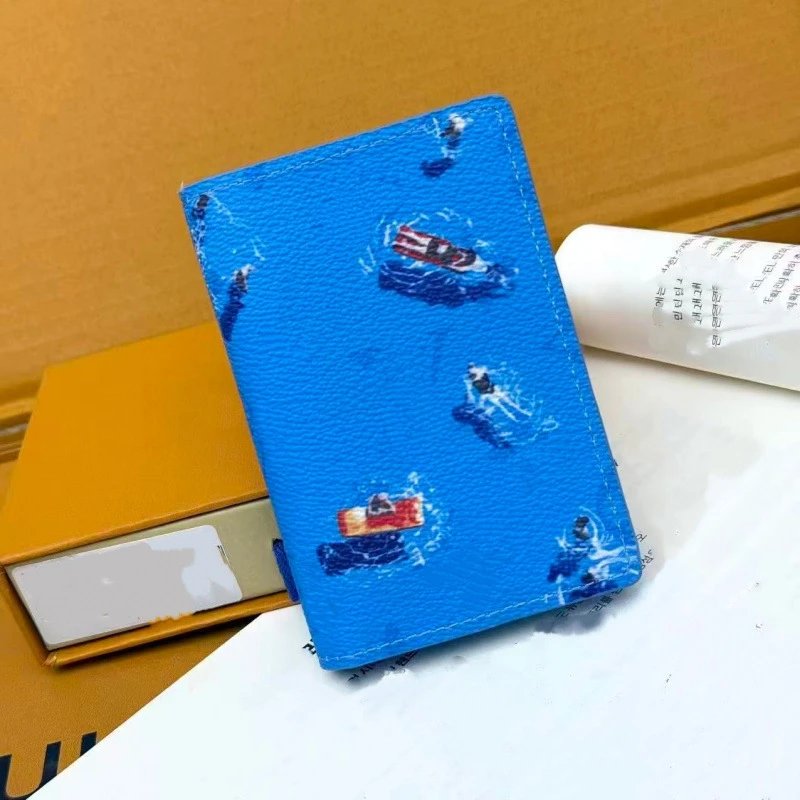 Korean Style Fresh Animal and Plant Travel Passport Holder Wallet Passport Cover Card Holder ID Case Cartoon Card Wallet