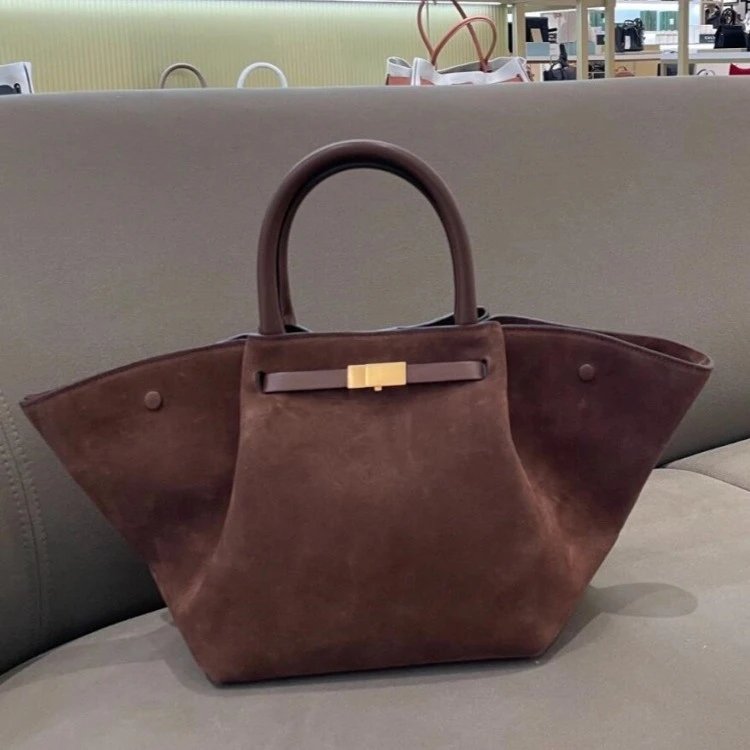 DeMellier Frosted Wing Bag European and American Fashion Dumpling Bag Handbag Large Capacity Tote Bag Versatile New York Bag