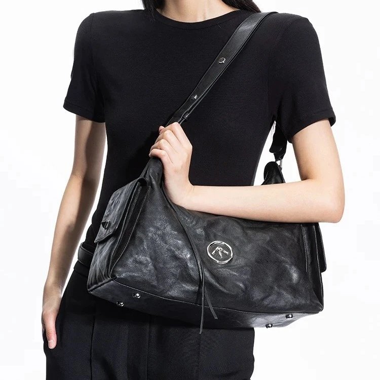 GOLER 2025 New Toast Hobo Bag Large Capacity Commuter Underarm Bag Fashion Versatile Shoulder Crossbody Soft Bag