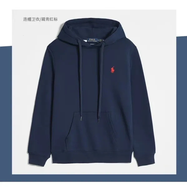 Polo Ralph Lauren Classic Ribbed Sweatpants Navy - 12