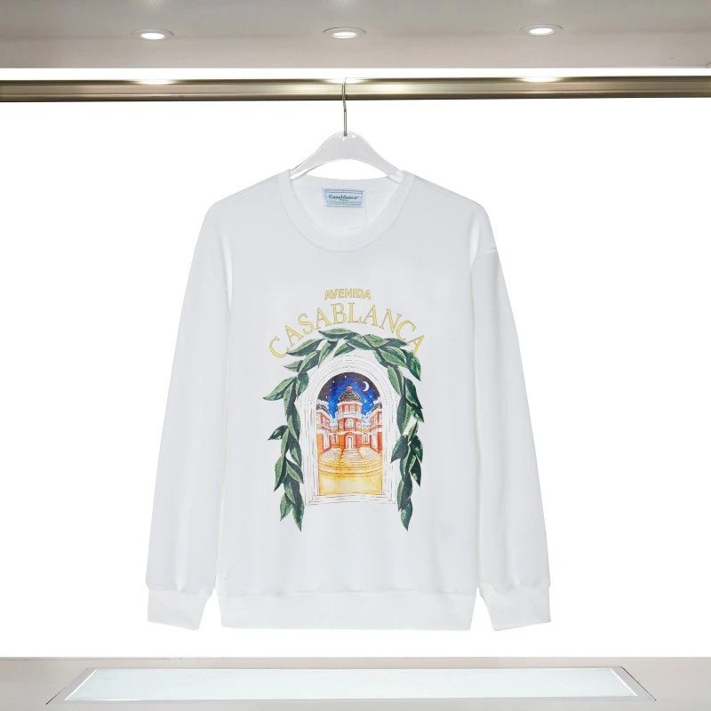 Amiri Leopard Print Graphic Sweater White - 14