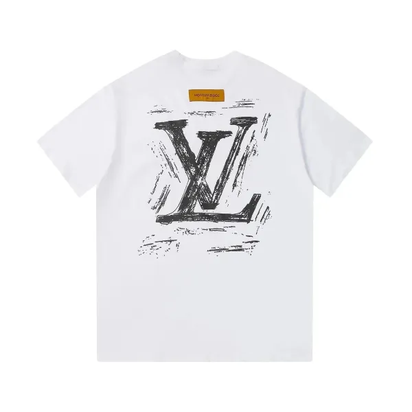 Louis Vuitton Flower LV Monogram T-Shirt Black - 18