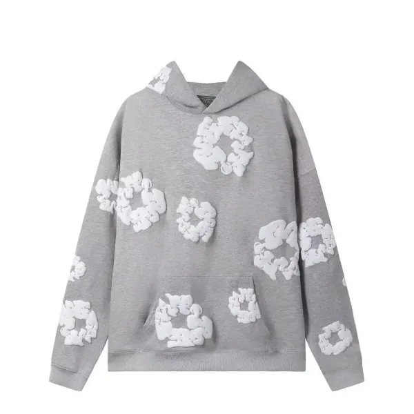 Off-White Floral Print Brown Sweatpants - 13