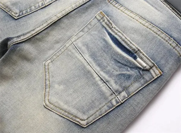 DSquared² Embossed Floral Denim Jeans Black - 14