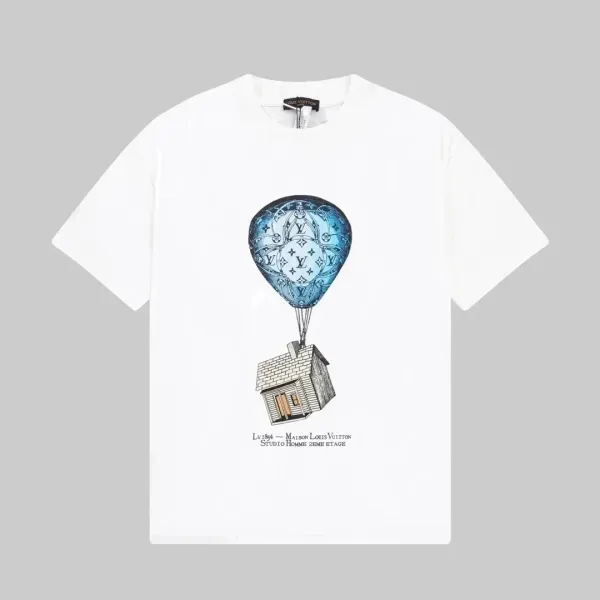 Louis Vuitton Flower LV Monogram T-Shirt Black - 29