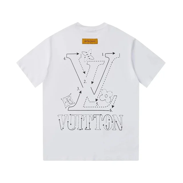 Louis Vuitton T-Shirts Graphic Logo product detail image 22
