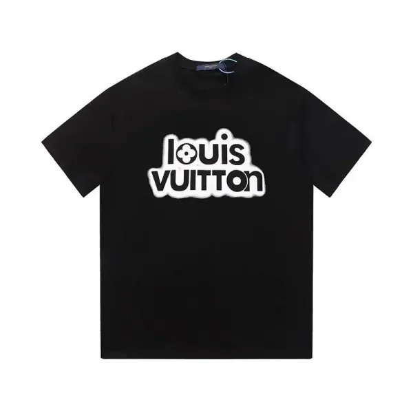 Louis Vuitton Flower LV Monogram T-Shirt Black - 24