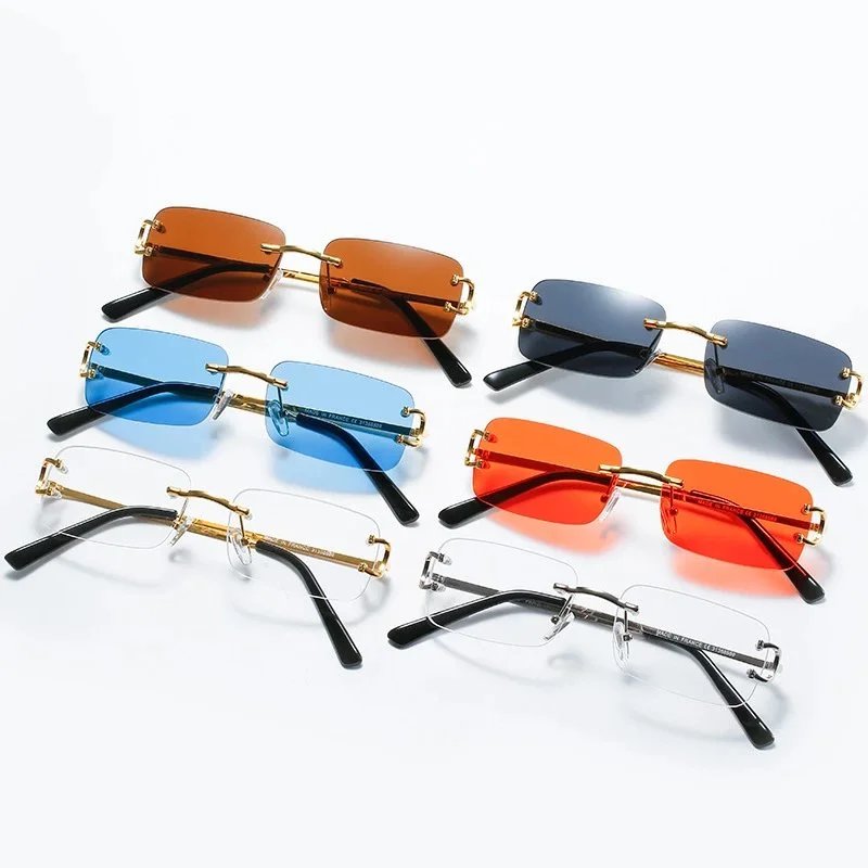 Unisex Rimless Sunglasses