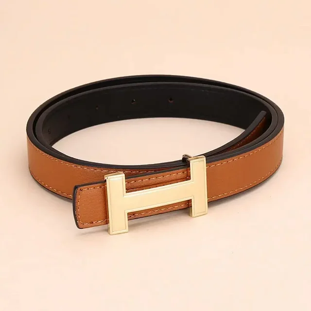 Unbranded Belts H-Buckle Leather Belt product detail image 3