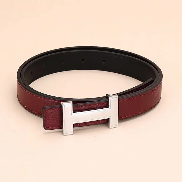Unbranded Belts H-Buckle Leather Belt product detail image 7