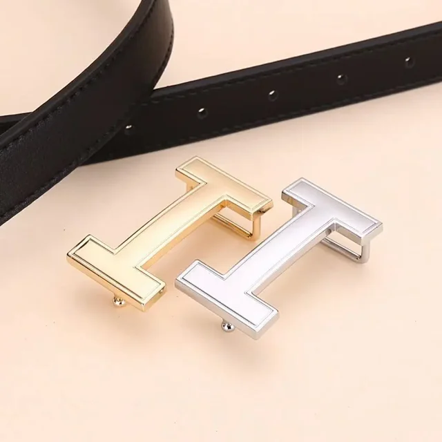 Unbranded Belts H-Buckle Leather Belt product detail image 13