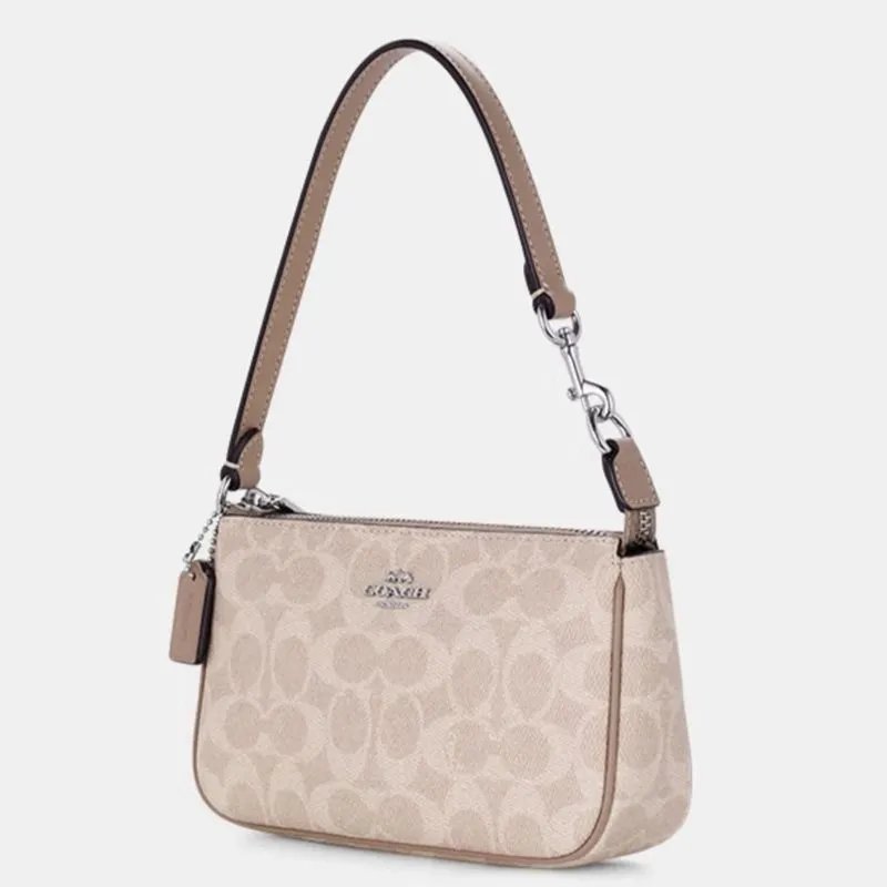 Coach Shoulder Bags Nolita 19 Zip Bag — Red bean color shipping box