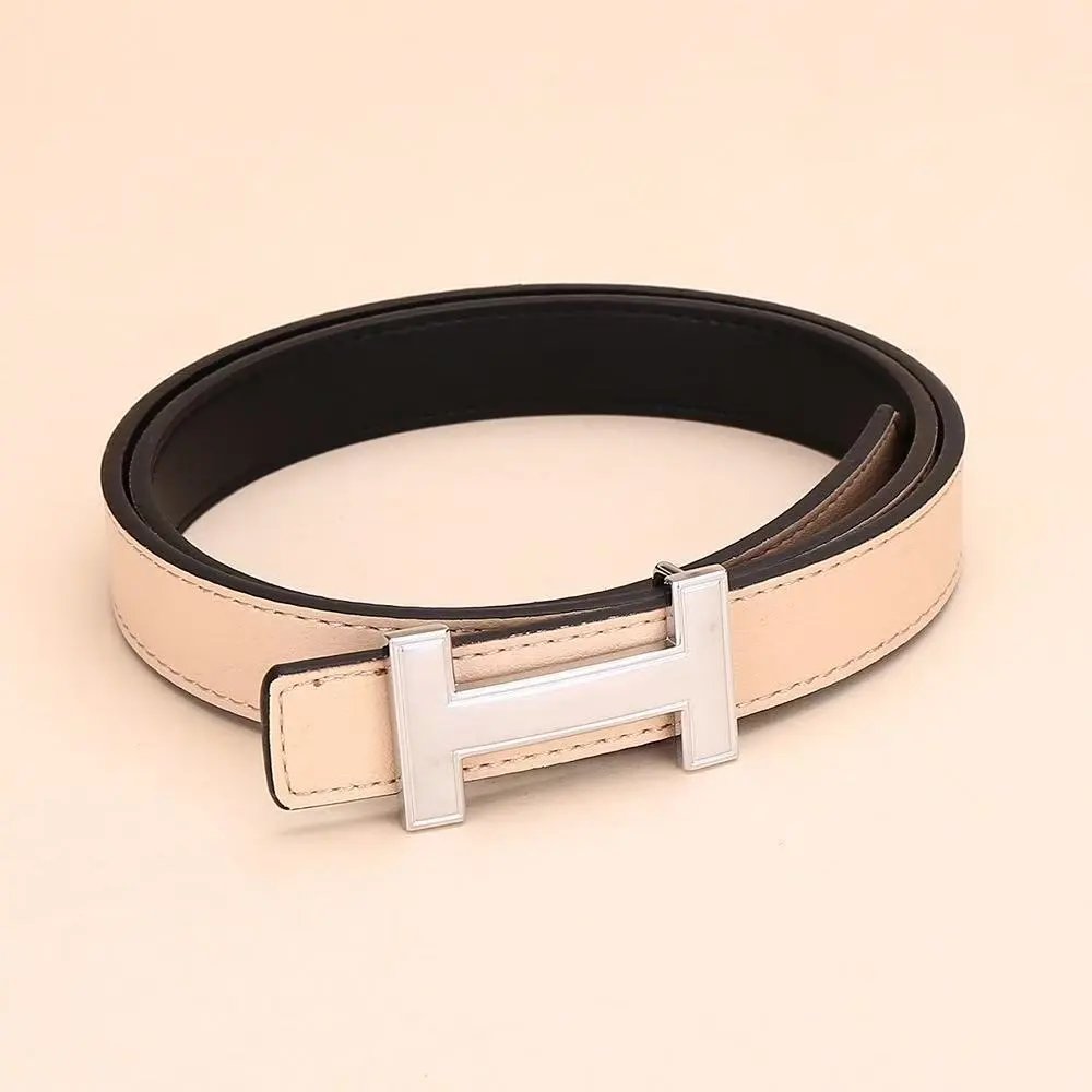 Unbranded Belts H-Buckle Leather Belt image 3