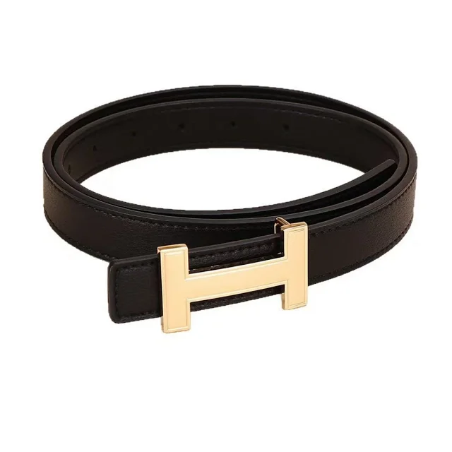 Unbranded Belts H-Buckle Leather Belt product detail image 1