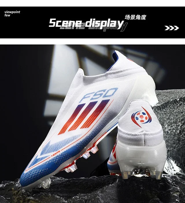 Unbranded Boots F50 Laceless Studded Football product detail image 36
