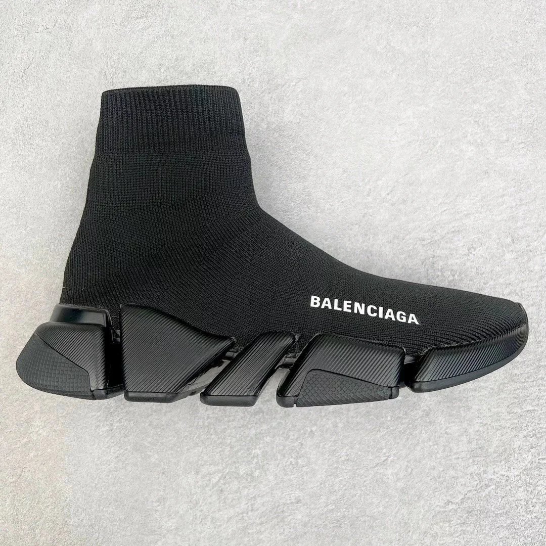 Balenciaga Sneakers Sock-knit high-top with segmented sole image 8