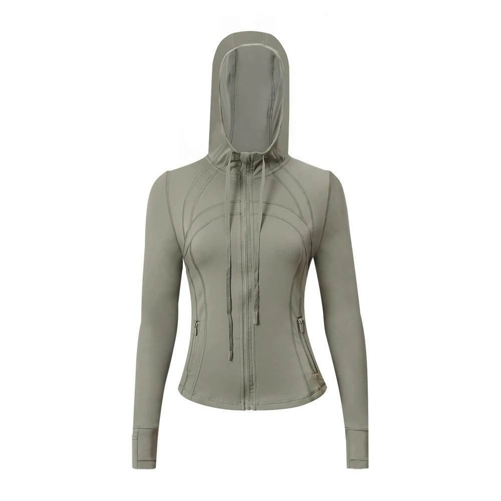 苔绿DF连帽夹克