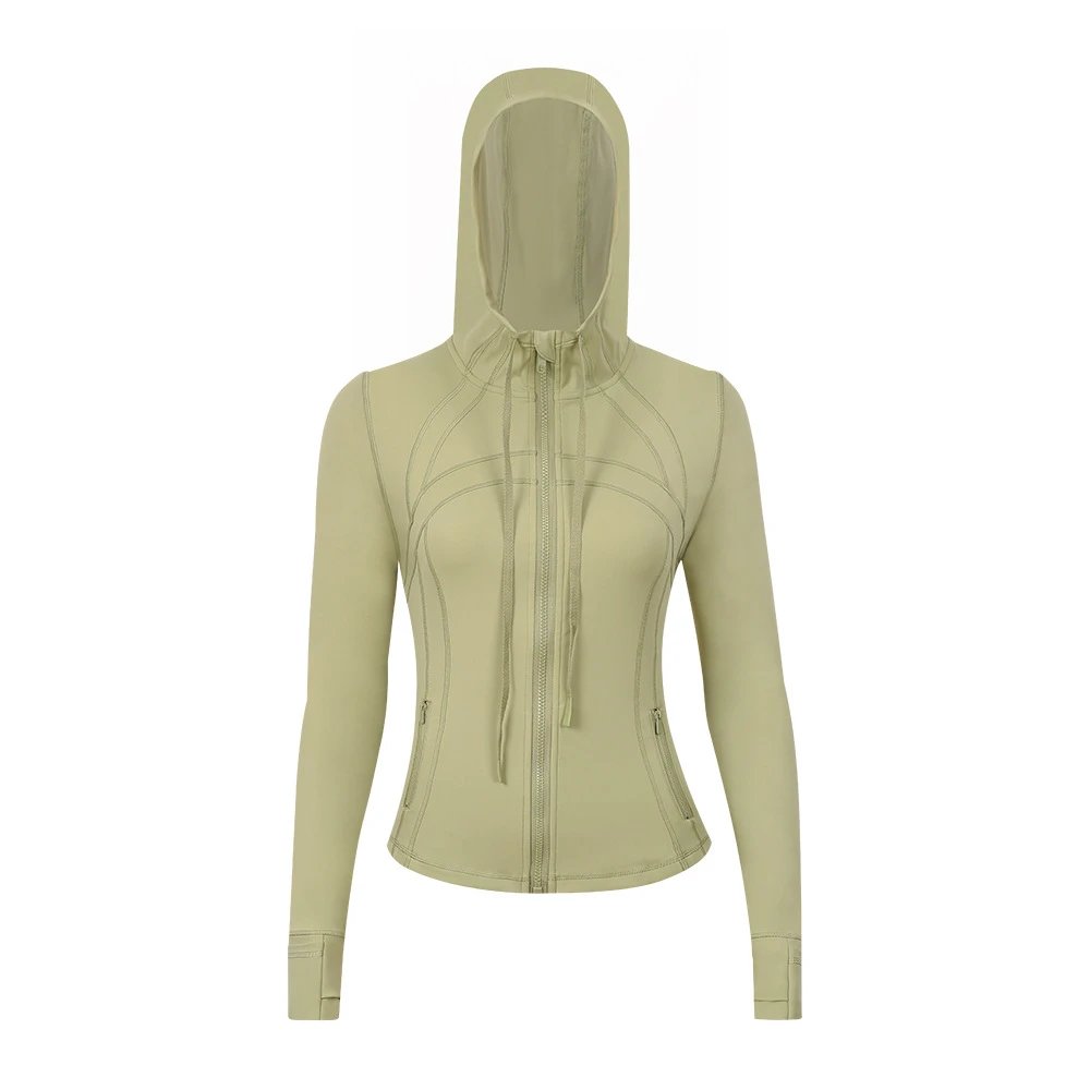 迷香绿DF连帽夹克