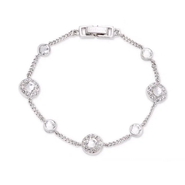 Givenchy Jewelry Single-row crystal bangle bracelet product detail image 4