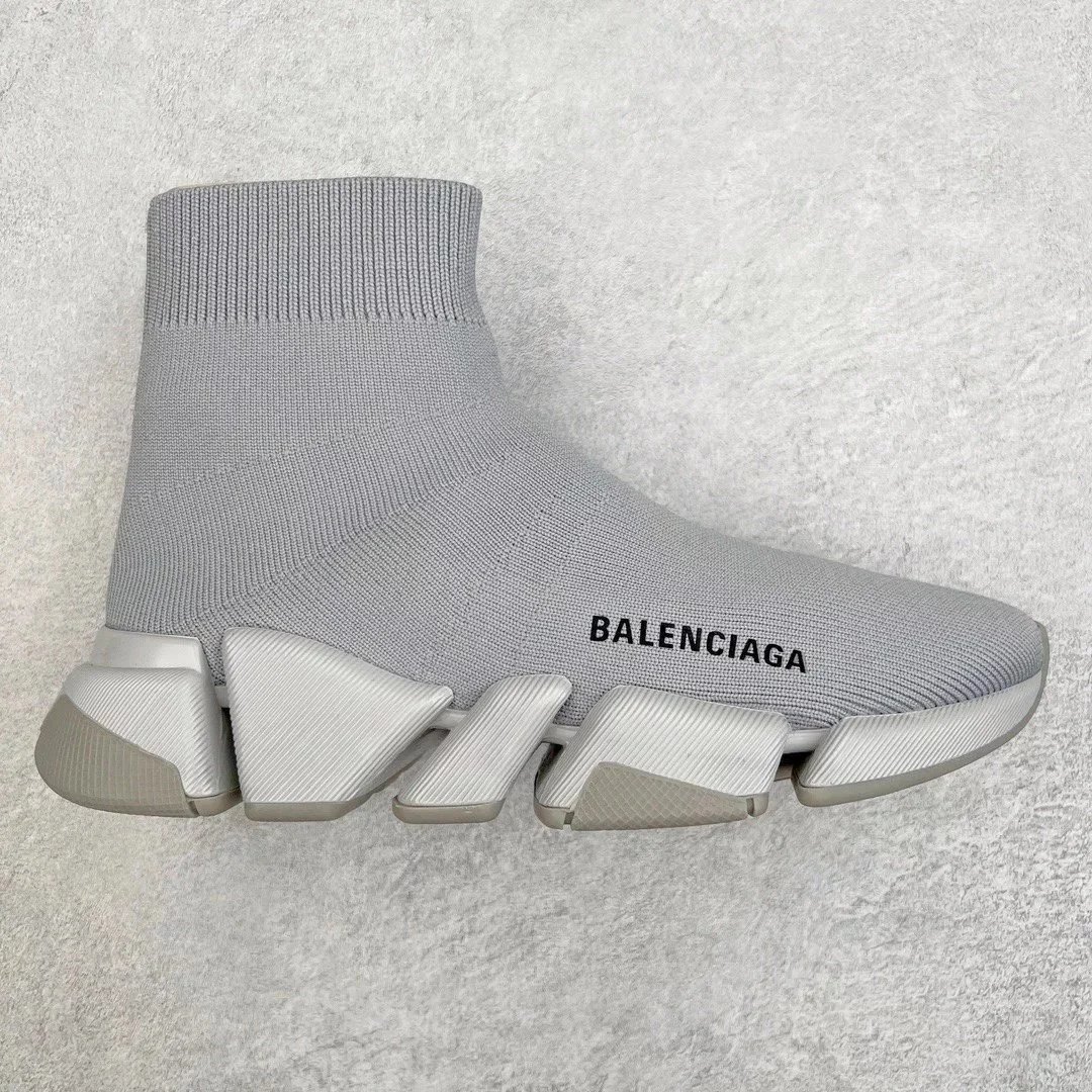 Balenciaga Sneakers Sock-knit high-top with segmented sole image 5