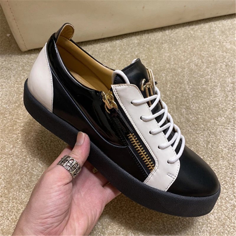 Giuseppe Zanotti Sneakers Low-Top Side-Zip — Black 5
