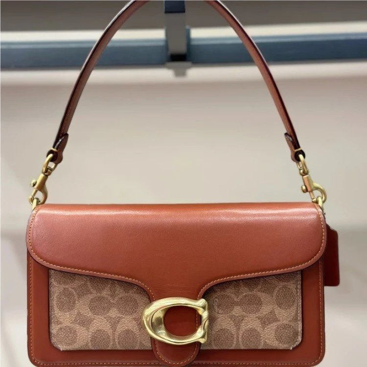 Coach Crossbody Bags Tabby 26 with Signature C Hardware — Brown Presbyopic Glasses Gift Box