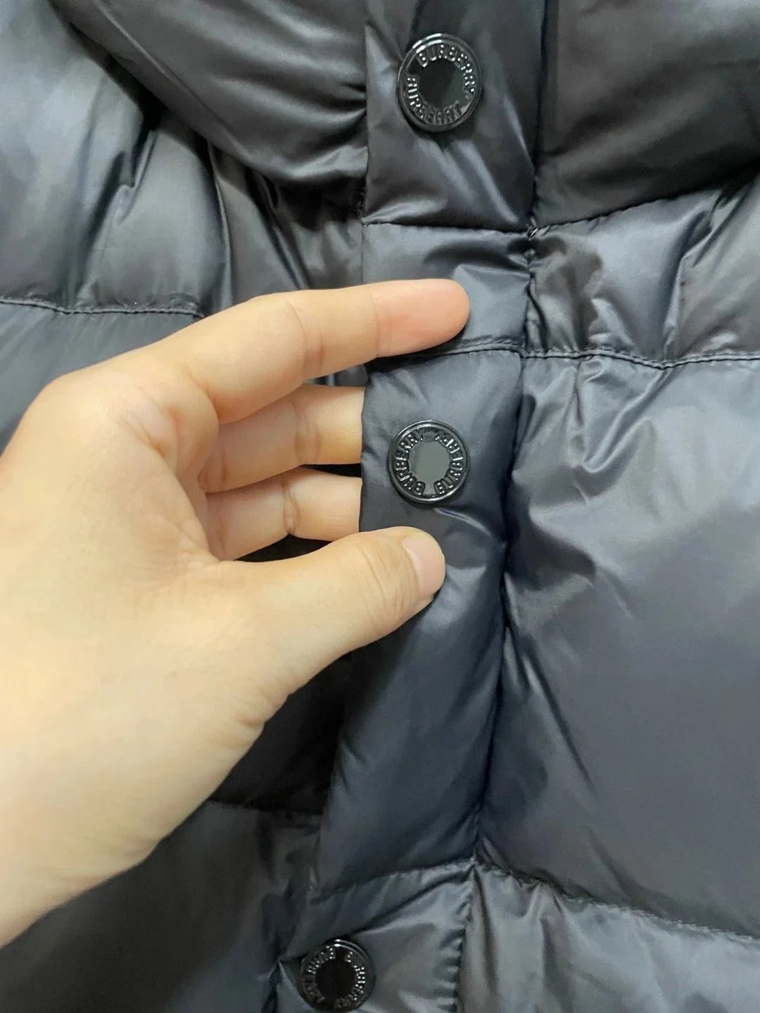 BUERRY巴宝莉冬季新款可拆式衣袖连帽羽绒服外套 12