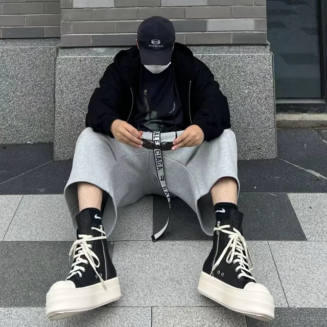 Unbranded Sneakers High-Top Platform Lace-Up product detail image 17