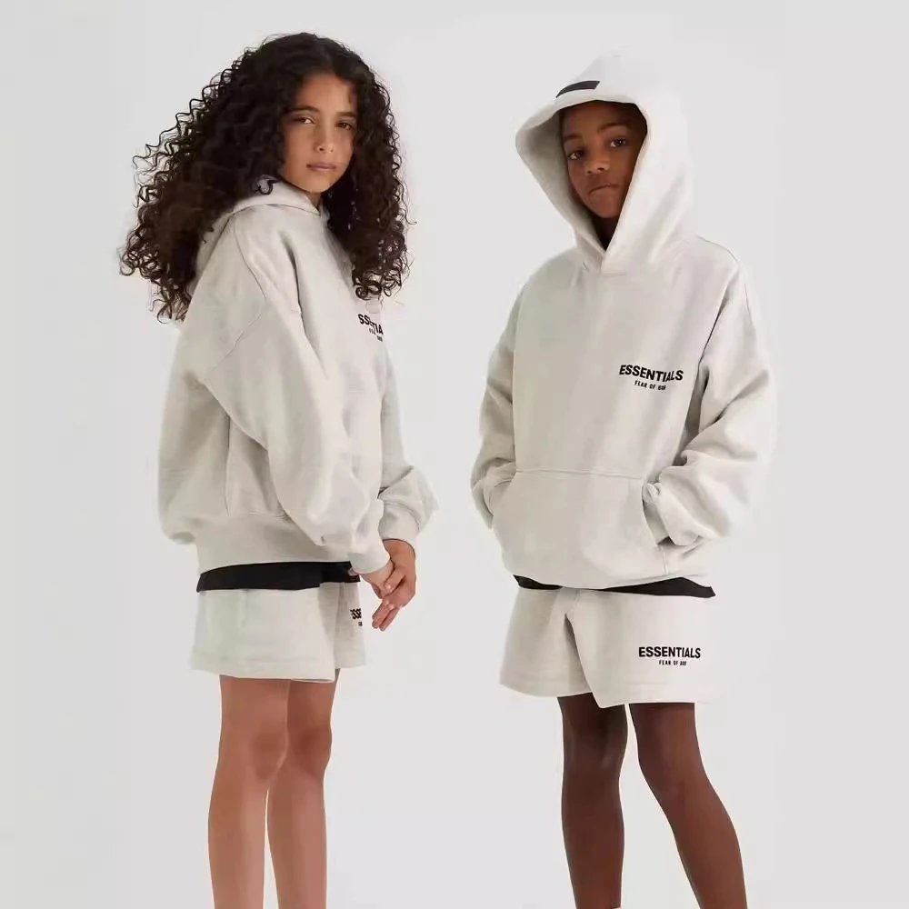 Light Heather Gray Hoodie