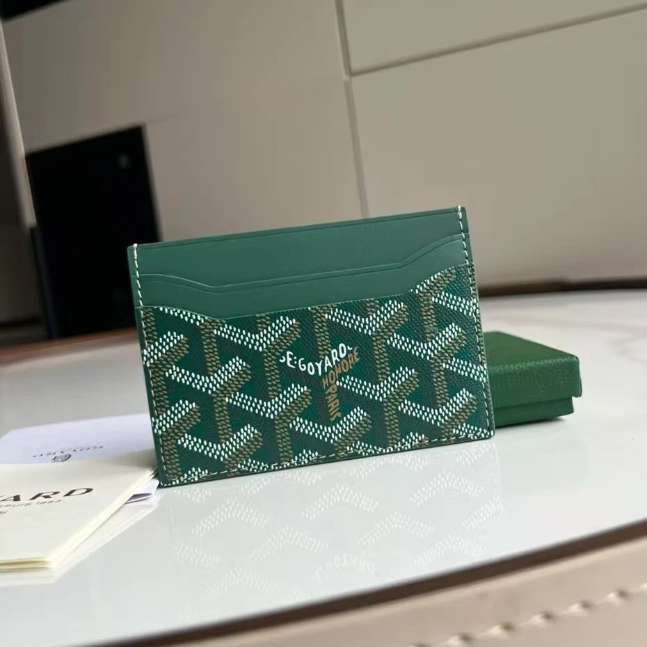 Goyard Wallets & Card Holders Chevron-pattern holder image 3