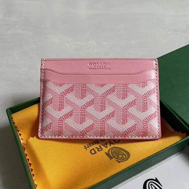 Goyard Wallets & Card Holders Chevron-pattern holder product detail image 4
