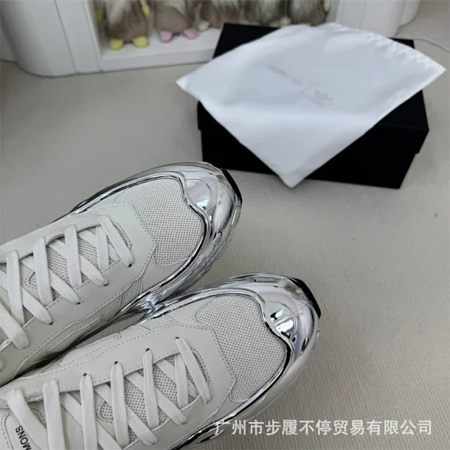 Raf Simons Sneakers Low-Top with Metallic Sculpted Sole product detail image 13
