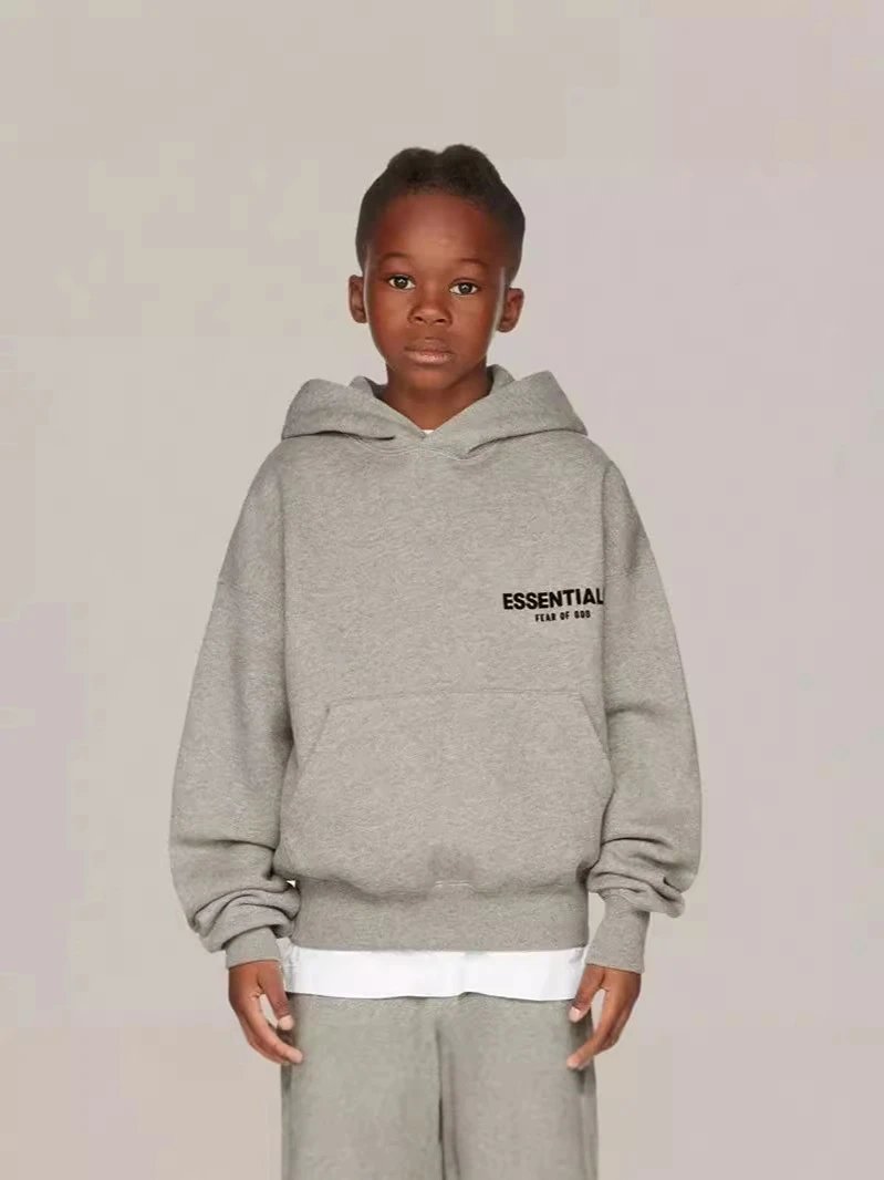 Dark Heather Gray Hoodie