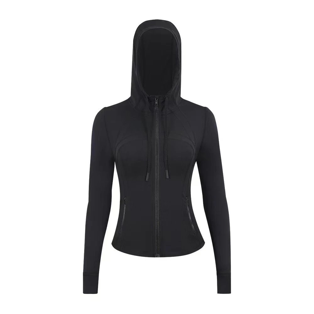 lululemon瑜伽服连帽夹克外套上衣透气运动健身服春秋款女士 6