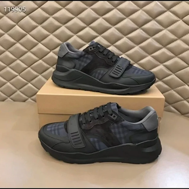 Burberry Sneakers Check-panel strap product detail image 16