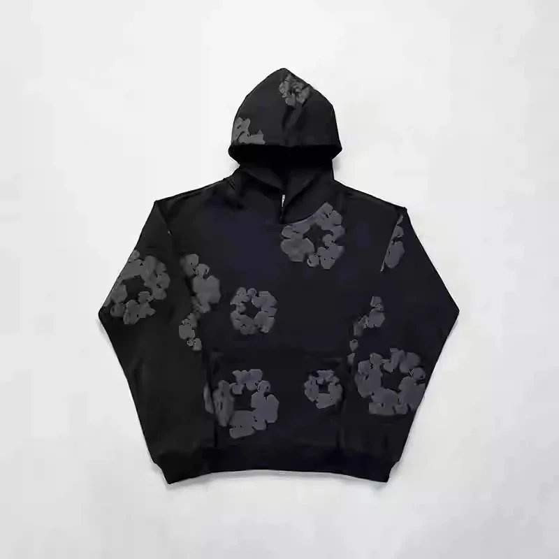 XH01 black print/hoodie/High version