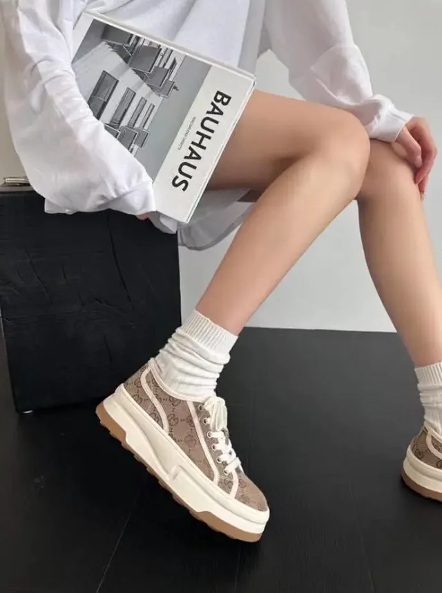 Gucci Sneakers Low-Top Platform Canvas product detail image 3