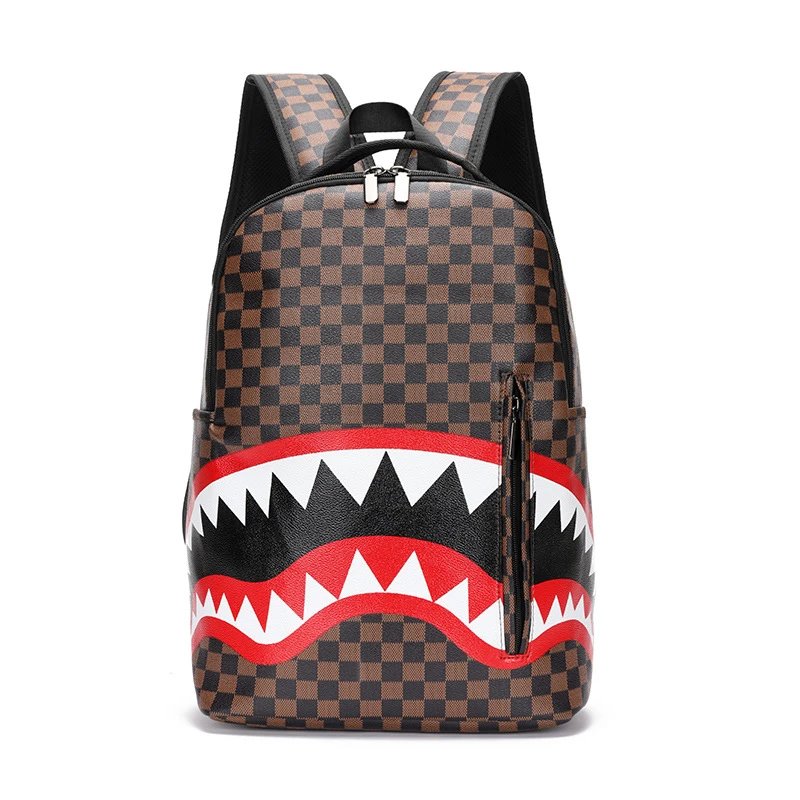 Unbranded Backpacks Shark-Mouth Graphic Backpack image 5
