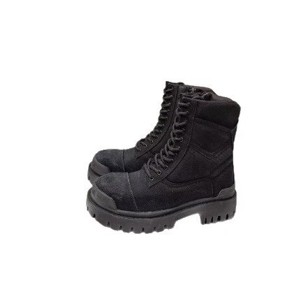 Unbranded Boots Lace-up ankle combat with lug soles image 5