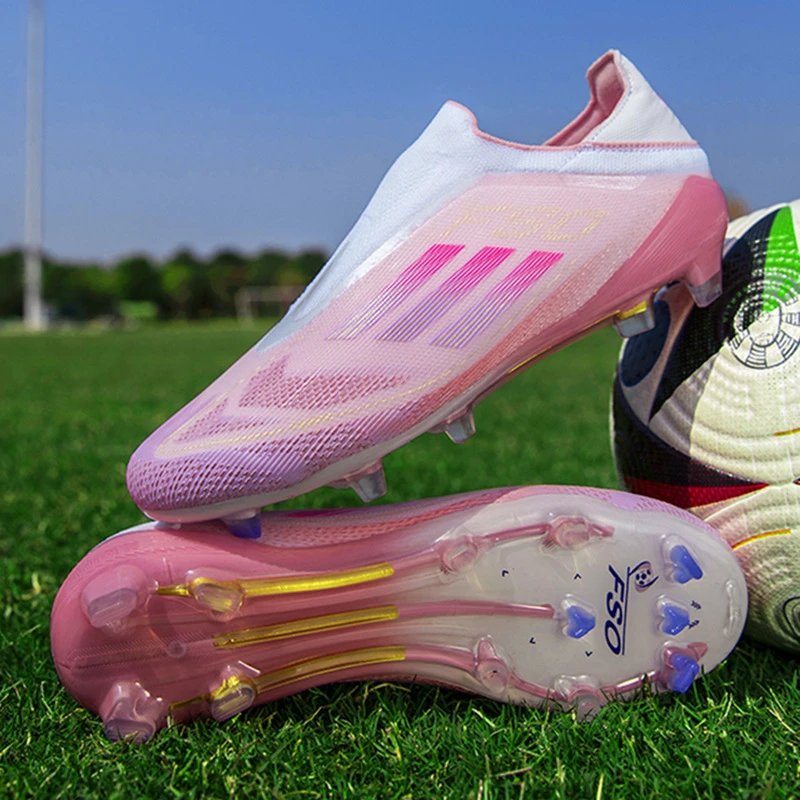 Unbranded Boots F50 Slip-On Football — Long nail pink
