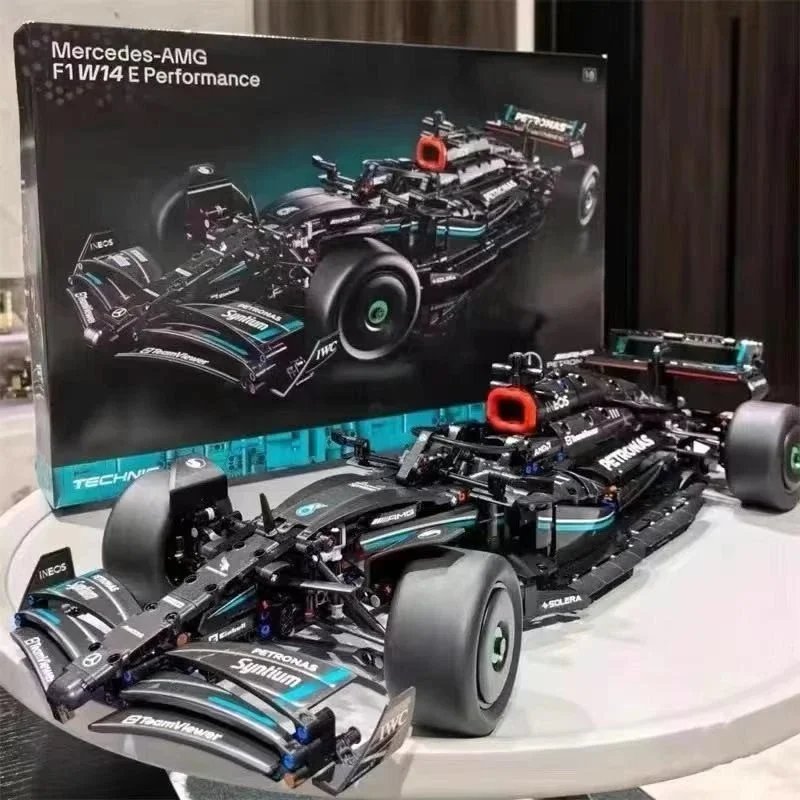 Mercedes-AMG F1 Racing Car Building Blocks Educational Toy for Boys Gift - A00