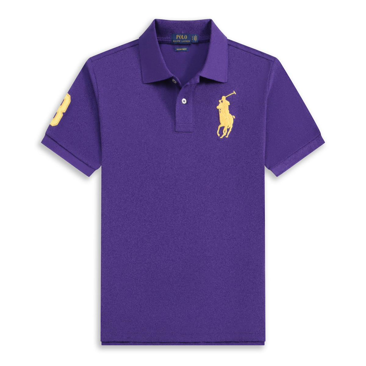 Purple with Yellow Label