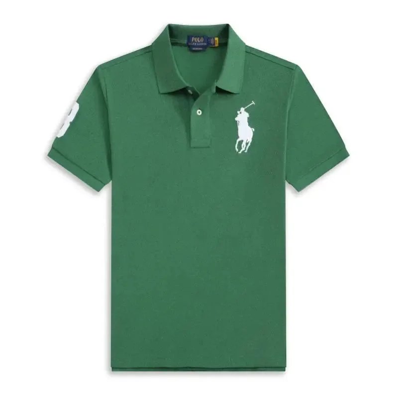 Dark Green with White Label