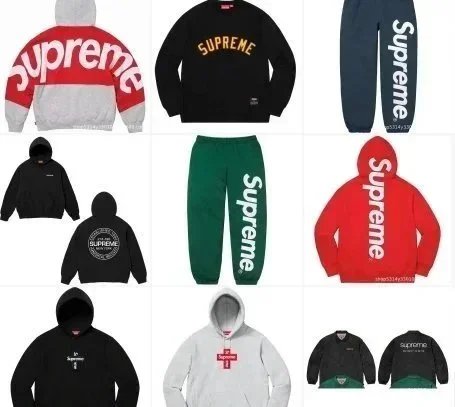 Men's American Street Style Letter Embroidery Sweatshirt