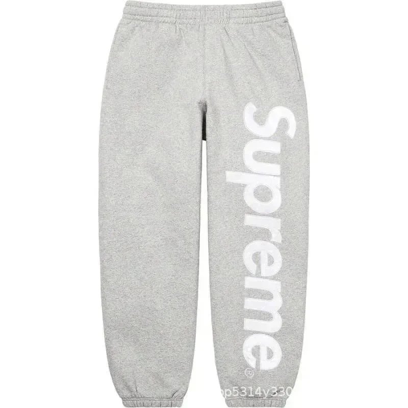 A309 Large Logo Pants in Grey