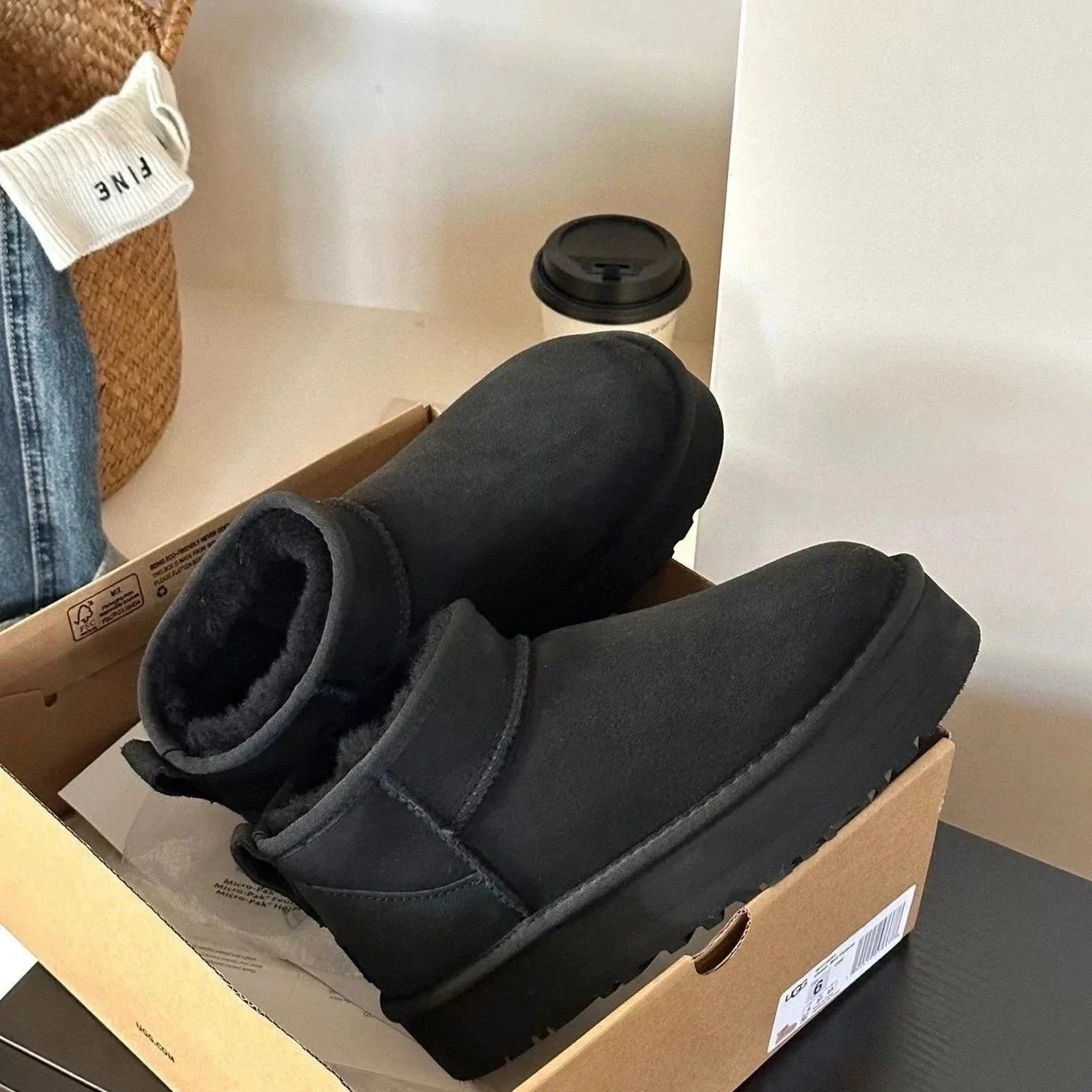 Black Mid-Calf